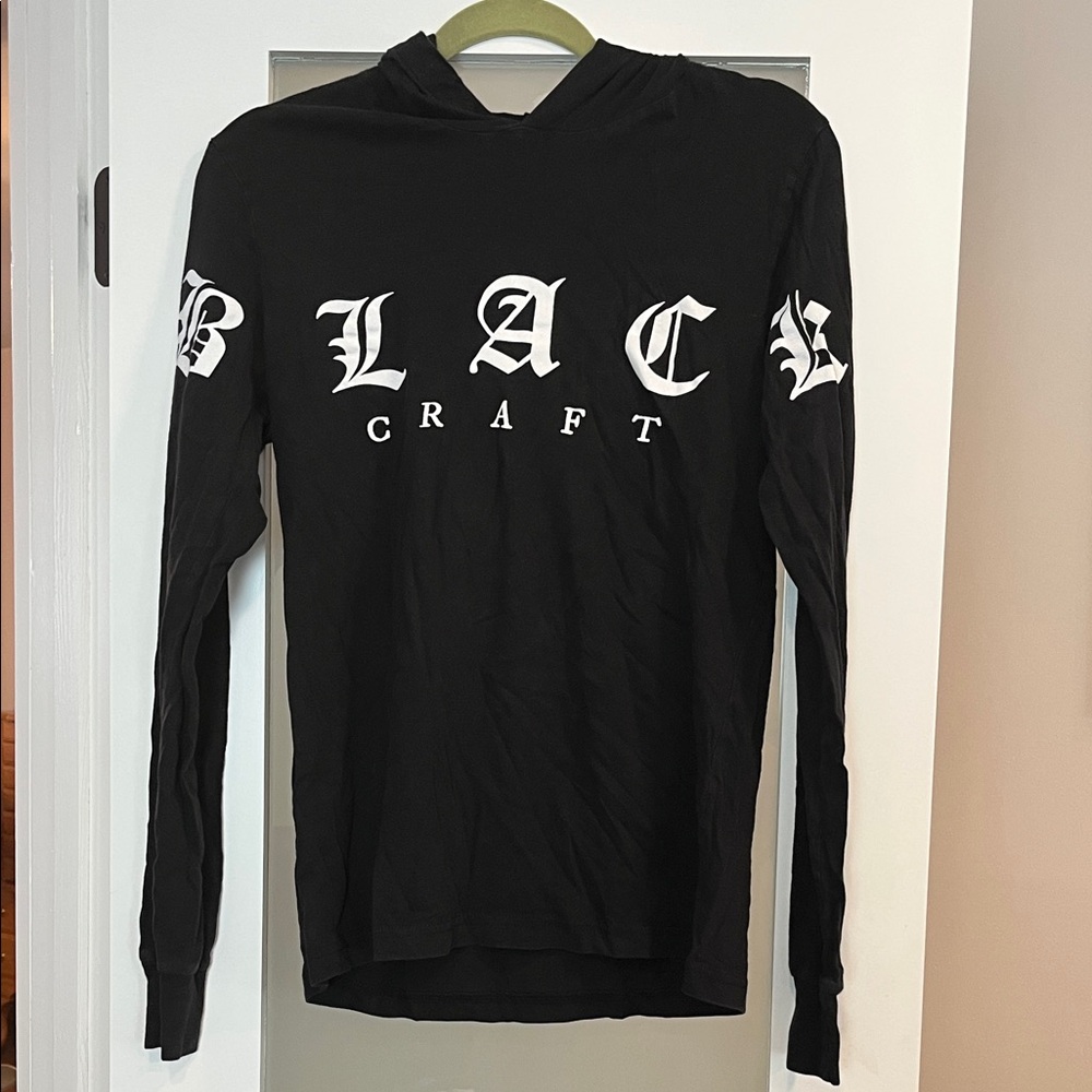 Blackcraft Black Long Sleeve Hoodie